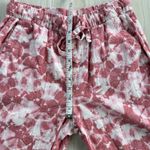Old Navy Women’s XS Pink White Tie-Dye Drawstring Pants Photo 5