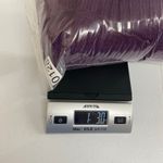 Alfani women's thick knit purple cowl neck ruffle wool loose relaxed sweater M Size M Photo 6