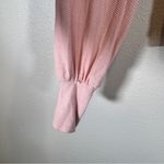 Free People  Pink Puff Shoulder Long Sleeve Sweater Womens S Boho Casual Photo 10
