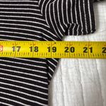 American Eagle  Soft & Sexy Brown and White Stripe Short Sleeve Shirt size Large Photo 3