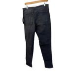 No Boundaries NOBO/ High Rise Crop Skinny Black Denim Capri‎ Retro Front Seam 15 Photo 6