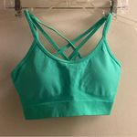 Women’s Mint Green Sports Athletic Bra S Small Chest 26” 28” Padded Photo 0