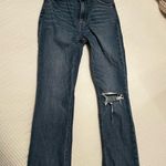 Abercrombie & Fitch Blue Straight Leg Jeans Photo 0