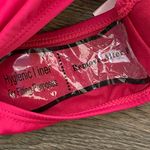 Juicy Couture NWT  One Piece High Neck Swimsuit With Grommets Barberry Pink Small Photo 9