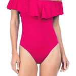 Trina Turk  Monica off the shoulder one piece swimsuit Photo 0