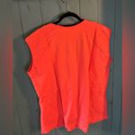 Motto Bright Coral Women’s Size 1X Sleeve Top Orange Photo 2