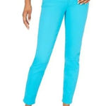 Celebrity Pink  Mosaic Turo Aqua Blue Skinny Jeans 3 Photo 0