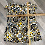 New Directions Mandala Print Shirt Yellow Black Gray XL Yellow Photo 9