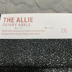 Lane Bryant the Allie skinny ankle Stretch pant black silver Sparkles NWT Sz 26 Photo 4