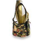 Vintage 90's Croft&Barrow Womens Black Floral Multi Photo 2