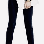 CAbi  292‎ Black Stretch Ponte Tiffany Ankle Pants 2 Photo 0