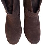 Isola EUC  Leather Lavoy Heeled Boots Brown Size 7 1/2 Photo 3