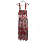 Anthropologie  Square Neck Maxi Dress Size 12 Photo 7