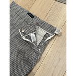 Talbots  Brown Black Classic Plaid Cotton Stretch Pocket Chatham Ankle Pants Sz 6 Photo 4