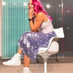 Nike  Purple Iridescent Bodysuit Photo 0