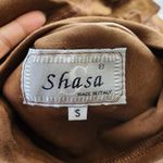 Vera Pelle Vintage Sasha Reversible Lightweight Soft Leather Hooded Jacket S Photo 9