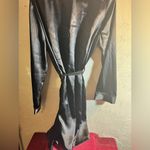 Apt. 9  Black Satin Robe Photo 6
