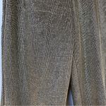 Vintage 80s Lerner gold lamé disco stretch stirrup pants Sz Medium Photo 5
