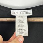 Body Central Mini Dress Women S Sleeveless Black White Animal Print Y2K Party Photo 1