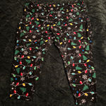 Terra & Sky Christmas Leggings  Light 5X Photo 0