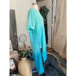 Free People Ombré Eyelet Shirt Dress Photo 2