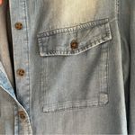 Lane Tree Women’s Denim Kara Button Down Sz Lg​ Blue Photo 5