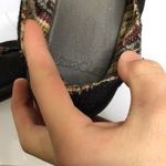 Sanuk Donna hemp cotton slip on shoes loafers black womens size 8 casual beach Photo 7