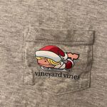Vineyard Vines Women's  Ice Skating Merry Christmas Whale Logo Pocket Tee Small Photo 1