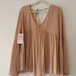 Dress Up Maria Bell Sleeve Babydoll Blouse Photo 7