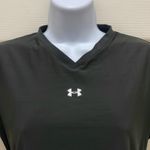 Under Armour  Black V-Neck Athletic Short Sleeve Shirt Photo 2