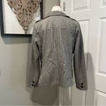 Relativity Gray Herringbone Women’s Blazer Jacket With Pockets Size XL Photo 3