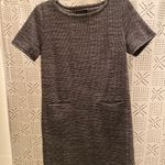 Tahari Black and White Pattern Dress Two Pocket Photo 2
