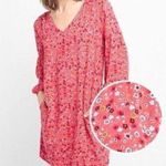 Gap long sleeve ditsy floral peasant dress with pockets size small NWT Photo 0