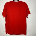 Gildan Red Straight Outa Disney T Shirt Sz Large 100% cotton Photo 4