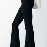 ZARA Black Flare Jeans size 0 Photo 0