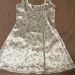 Princess Polly Berlin Satin Mini Dress White Floral Photo 7