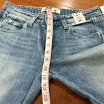 NWT AMO Twist Wash Jeans in Sweet Cheeks Women's Skinny Mid Rise Blue Denim 26 Photo 10