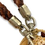 The Sak | Indio Crochet Neutral Sand Stripe Tightweave Medium Shoulder Bag Purse Photo 5