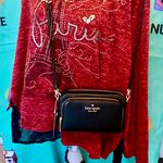 Kate Spade  Staci zip around mini black leather Crossbody Photo 10