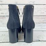 Kate Spade ‎ New York Women's Pointed Toe Black Glitter Heeled Booties [Size 9 B] Photo 4