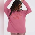 Aerie Up All Night Club Cropped Off the Shoulder Long Sleeve Photo 2