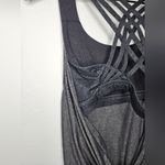 Lululemon  Free To‎ Be Serene Tank Dark Gray with Snake Print Sports Bra Size 6 Photo 2
