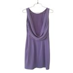 Alexander Wang  Draped-Back Sheath Dress Purple lavender 2 Photo 2