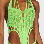 Neon Green Bodysuit Photo 2