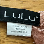 Lululemon Lulu scarf measuring 70”x40”.  This beautiful mauve scarf is in great condition. Photo 2