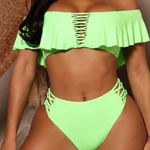 Tinibikini Green Swimwear Bikini 2pc Set Photo 0