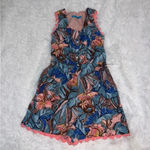 Tori Richard  Express Yourself Rebekah Romper size Small Floral Preppy Print Photo 3