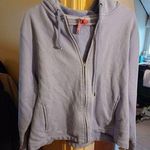 Gloria Vanderbilt Sport Zip Up Hoodie Light Blue Womens 2X b7r Photo 0