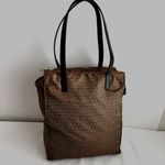 Fendi Authentic  Zucca monogram tote bag nylon/leather Photo 9