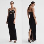 Rachel Gilbert Stephanie Hartley Embellished Corset Gown Black Size 10 US Photo 10